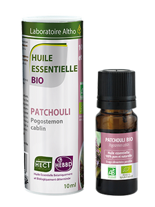 Patchouli Pogostemon Cablin - Certified Organic Essential Oil, 10ml buy in Ireland Organic aromatherapy online health and wellness store Laboratoire ALTHO