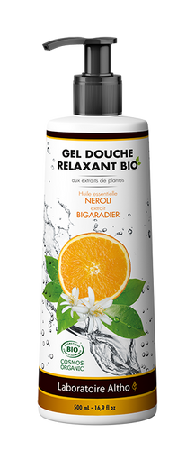 RELAXING Organic Shower Gel, 500ml