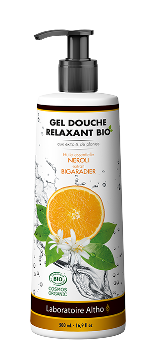 RELAXING Organic Shower Gel, 500ml