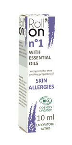 Skin allergies natural roller ball blend essential oils 