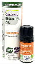 Load image into Gallery viewer, Turmeric - Certified Organic Essential Oil, 5ml buy in Ireland Organic aromatherapy online health and wellness store Laboratoire ALTHO